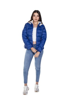 Chaqueta Padded Con Ovejero Para Mujer