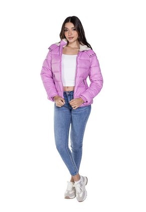 Chaqueta Padded Con Ovejero Para Mujer