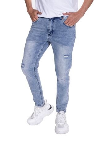 Jean Slim Fit Con Desgaste DREAMER