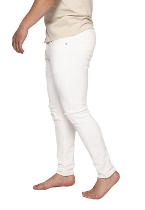 JEAN BLANCO  SLIM FIT HOMBRE