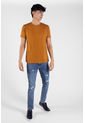 Camiseta Básica Color Café Para Hombre de DREAMER