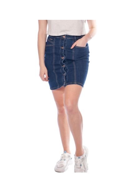 Falda Jean Para Mujer