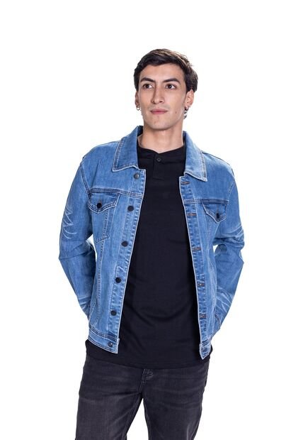 CHAQUETA EN JEANS PARA HOMBRE