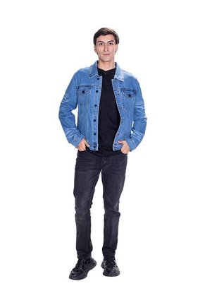 CHAQUETA EN JEANS PARA HOMBRE