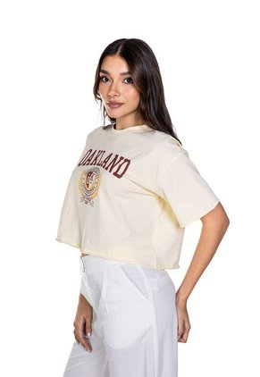CAMISETA CROPPED OVERSIZE