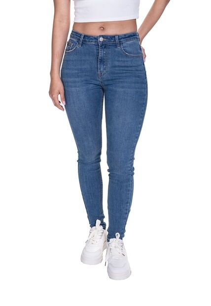 JEANS MID RISE PARA MUJER