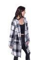 Abrigo Paño Con Solapa A Cuadros de DREAMER