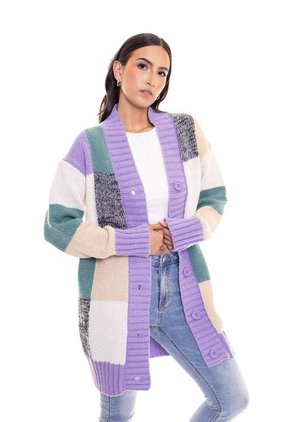 CÁRDIGAN MUJER BLOQUES