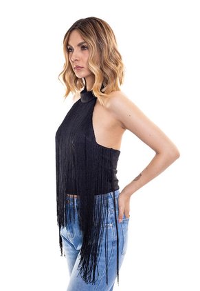 BLUSA CON TIRAS PARA MUJER