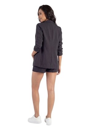 Set Blazer + Short Beige Para Mujer
