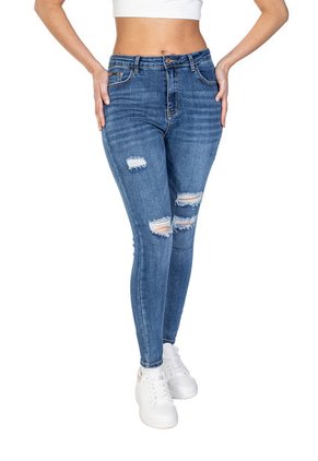 JEANS MID RISE PARA MUJER