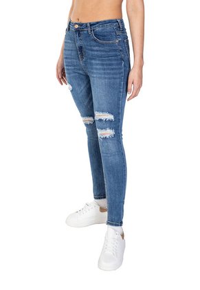 JEANS MID RISE PARA MUJER
