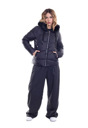 CHAQUETA PADDED CON OVEJERO PARA MUJER