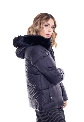 CHAQUETA PADDED CON OVEJERO PARA MUJER
