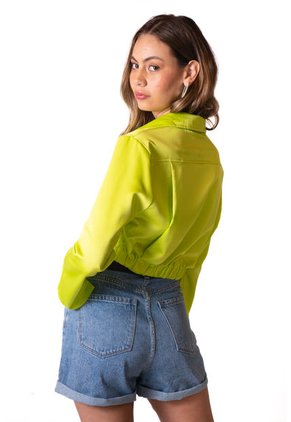 Blusa En Satín Para Mujer