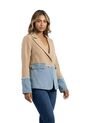 Blazer Clásico Con Base Denim Para Dama de DREAMER
