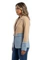 Blazer Clásico Con Base Denim Para Dama de DREAMER