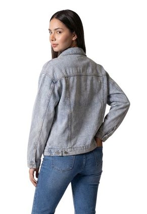 Chaqueta Denim Para Mujer