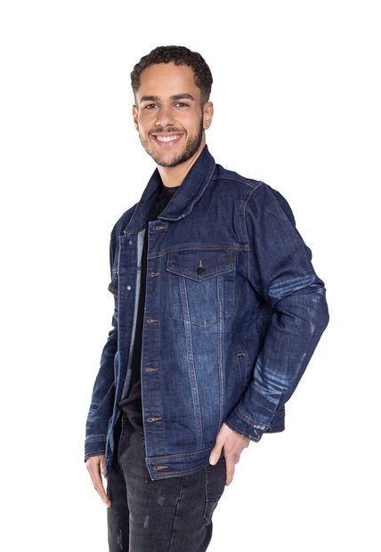 CHAQUETA EN JEANS PARA HOMBRE