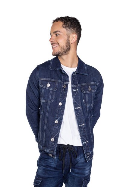 Chaqueta Denim Para Hombre