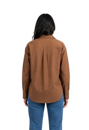CAMISA POPELIN CAFE