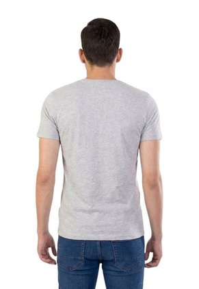 Camiseta Básica Color Gris Oscuro Para Hombre