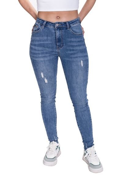 JEANS MID RISE PARA MUJER