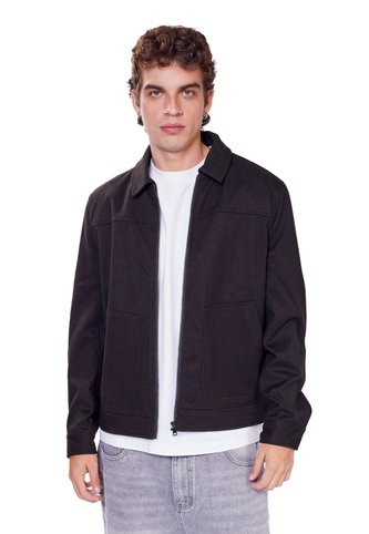 CHAQUETA TAUPE ZIP DREAMER