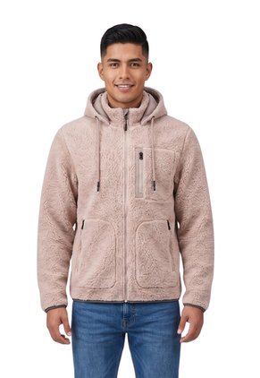 CHAQUETA SHERPA NAVY