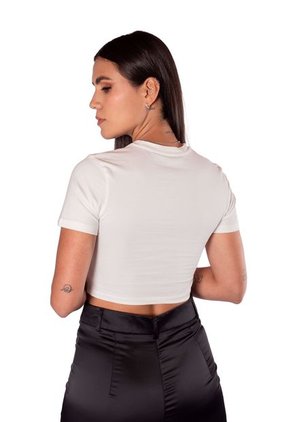 Camiseta Basic Corta Para Mujer