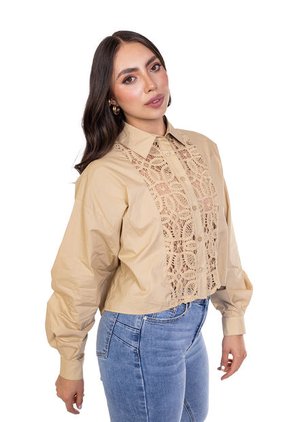 BLUSA MANGA LARGA PARA MUJER