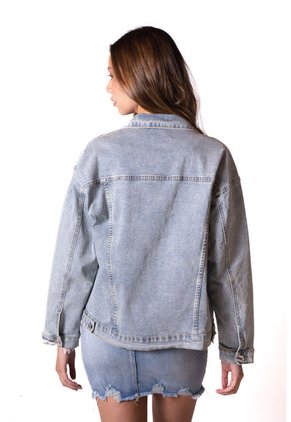 Chaqueta Denim Para Mujer