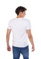 Camiseta Básica Color Blanco Para Hombre de DREAMER
