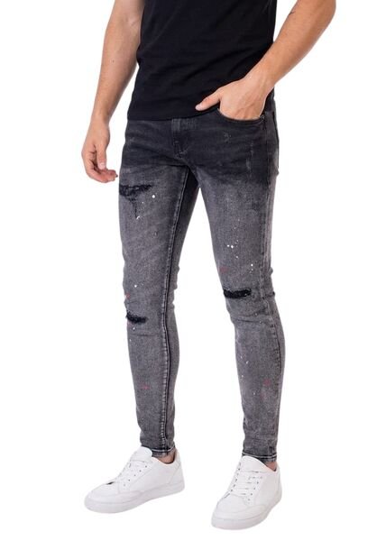 Jean Skinny Fit Para Hombre
