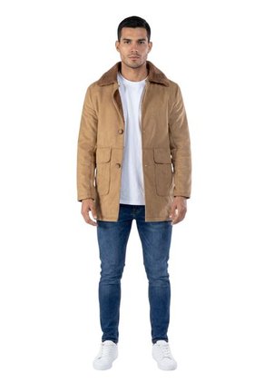 ABRIGO CON SOLAPA HOMBRE