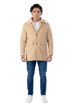 ABRIGO CON SOLAPA HOMBRE
