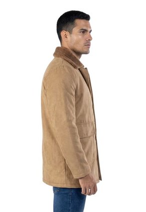 ABRIGO CON SOLAPA HOMBRE