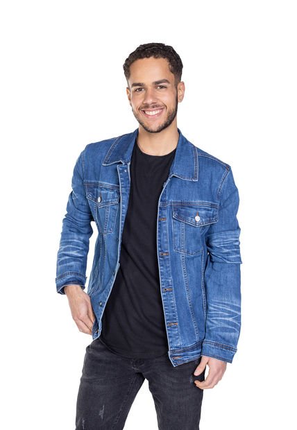 CHAQUETA EN JEANS PARA HOMBRE