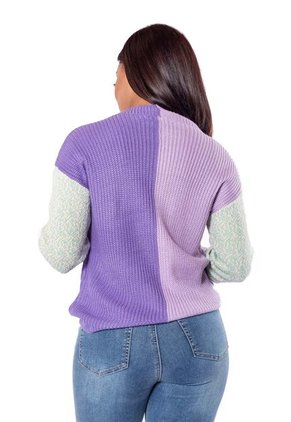 Sweater Morado Para Mujer