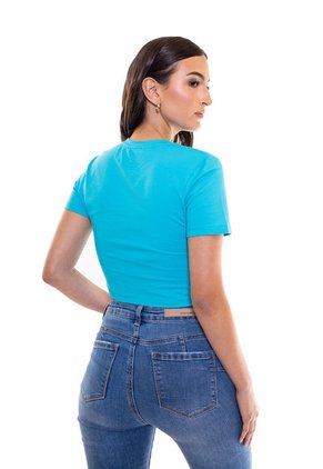 BLUSA MANGA CORTA PARA MUJER