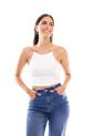 CROP TOP DE TIRAS de DREAMER