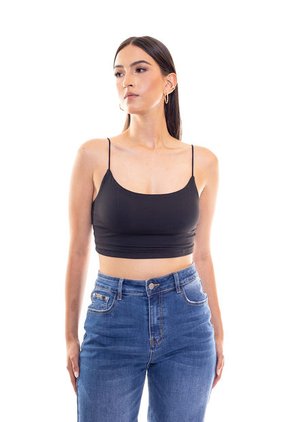 CROP TOP EN  TIRAS