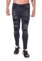 Jean Slim Fit Con Rotos Para Hombre de DREAMER