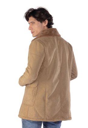 ABRIGO CON SOLAPA HOMBRE