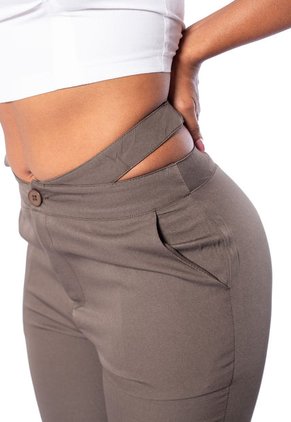 Pantalón Cut Out Para Mujer
