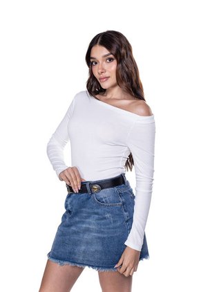 BLUSA MANGA CAIDA