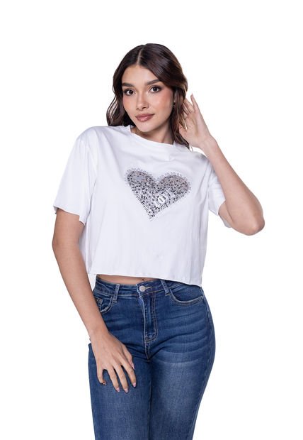 CAMISETA CROPPED OVERSIZE