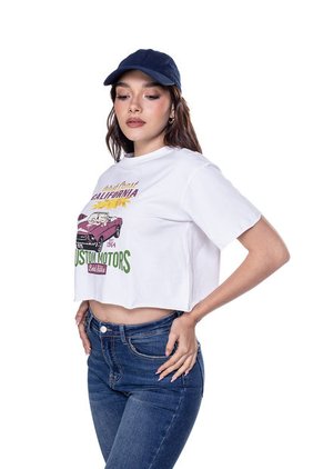 CAMISETA CROPPED OVERSIZE