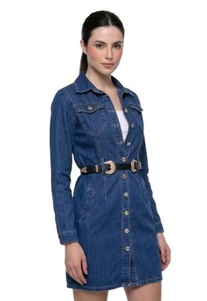 Vestido Denim Para Mujer