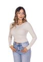 BLUSA MANGA LARGA BÁSICA de DREAMER